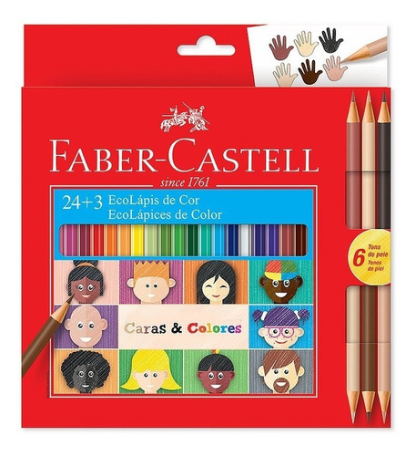 Colores & Caras X 27 Uds Faber 