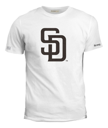 Camiseta San Diego Padres Logo Beisbol Hombre Ink