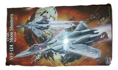Macross Vf-22s Moon Shooters. Kit Para Armar Hasegawa. Nuevo