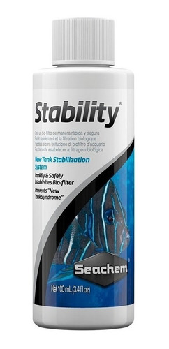 Seachem Stability 100ml Estabilizador De Filtragem Biológica