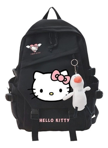 Bolsas De Gran Capacidad Y2k Cute Sanrio Hello Kitty Backpac