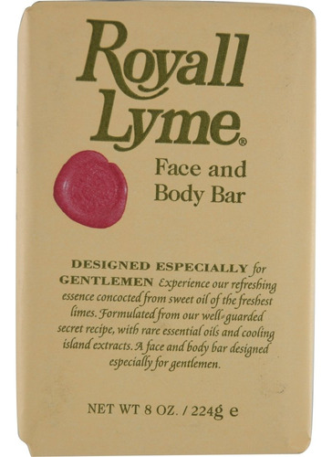 Royall Lyme Jabn Para Hombres Por Royall Fragancias, 8 Onzas