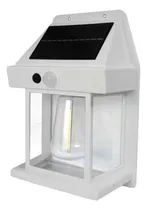 Comprar Lampara Aplique Led Solar Calida Sensor Exter Vintage Foco