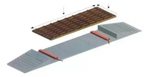 Balança De Barra Para Gado/tronco/brete 70cm C/maleta 4t/1kg