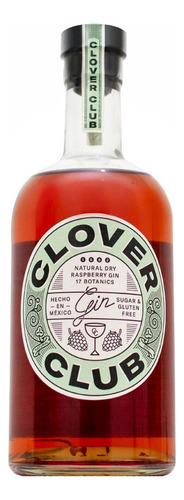 Pack De 4 Ginebra Clover Rasberry 750 Ml