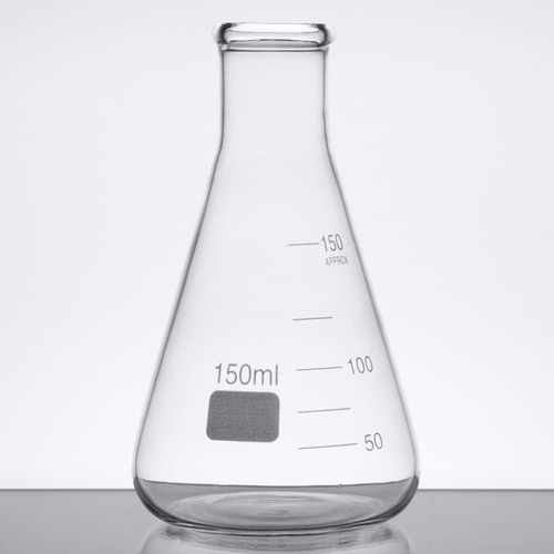 Erlenmeyer Graduado Vidrio 150ml