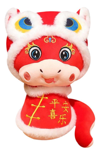 Ano Novo Chinês Brinquedo De Pelúcia 2025 Ano Altura 32 Cm