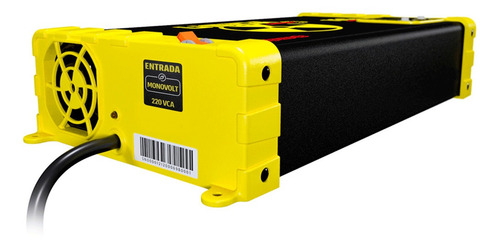 Imagem 3 de 6 de Fonte Automotiva Usina 200a 14,4v 220v Com Voltímetro