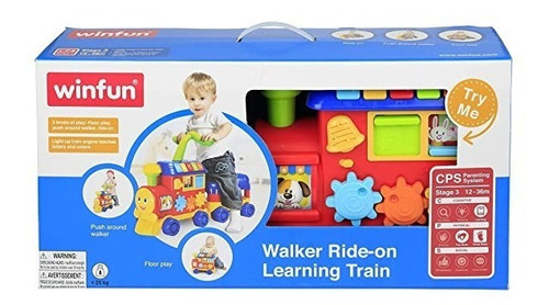 Winfun Caminador Tren C/activ 2 En 1 Int 0803-34 Orig Jyj Color Multicolor