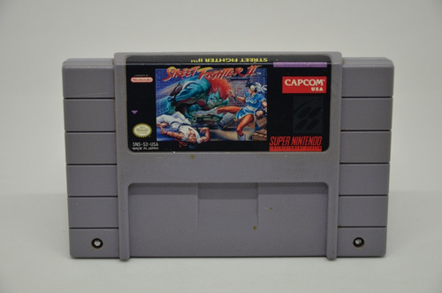 Street Fighter 2 Snes Super Nintendo Original Americano