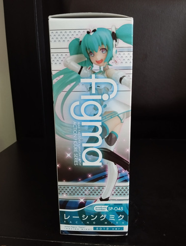 Figura Figma Hatsune Miku Racing 2012 Good Smile Original