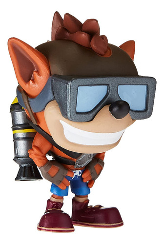 Figura De Vinilo Funko Pop 274 De Crash Bandicoot Con Jetpac