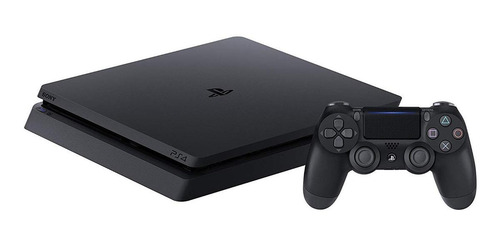 Imagen 2 de 4 de Sony PlayStation 4 Slim 1TB Hits Bundle: God of War/Horizon Zero Dawn Complete Edition/Shadow of the Colossus color negro azabache