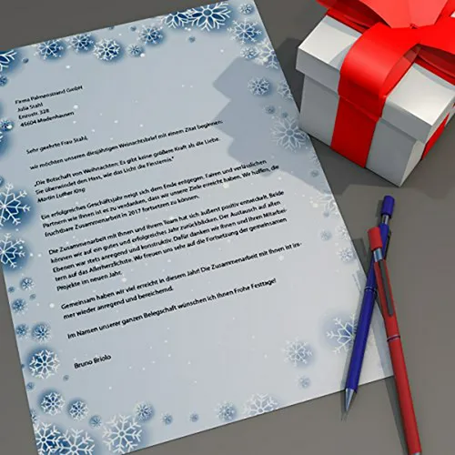 Papelería - Frost Snow Fantastic Christmas Stationery Set Wi