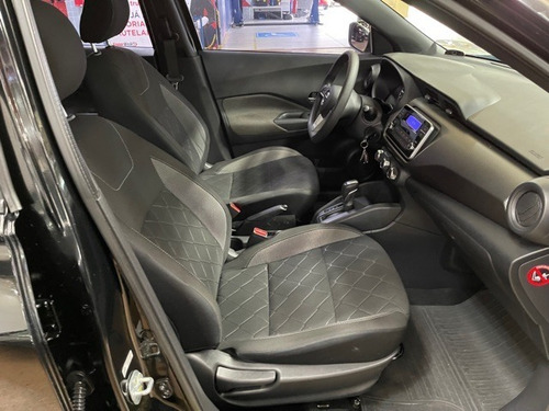 Imagem 10 de 14 de Nissan Kicks S Cvt Preta 2018