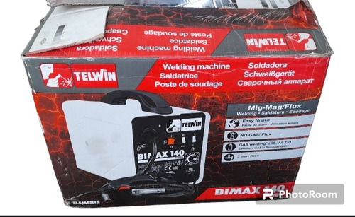 Soldadora Mig-mag-flux Telwin Bimax 140, 