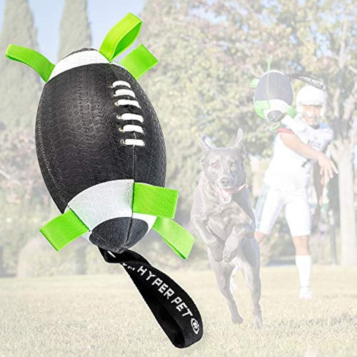 Hyper Pet The Original Quality Grab Tabs Dog Football Dog Ba