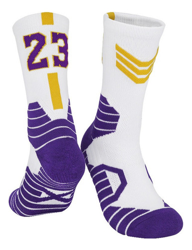  4 Pares De Calcetines De Baloncesto James No.23 Talla