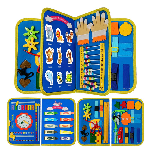 Besfan Tablero De Actividades Para Niños Pequeños, Juguet.