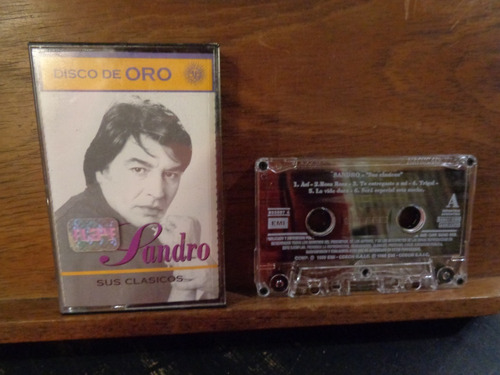 Sandro  Disco De Oro Sus Clasicos Cassette