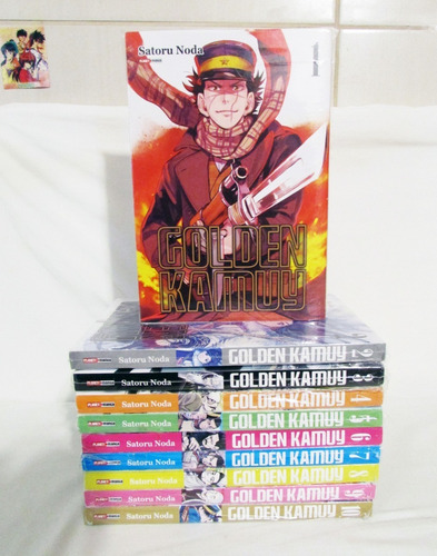 Mangás Golden Kamuy Vols. 1 Ao 10, Ed. Especial Em Português (Usado)