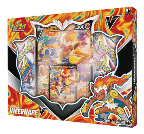 Pokémon Coleção Realeza De Absoluta V-astro V Go Box - Copag