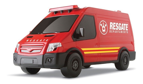 Carrinho Infantil Van Supervan Resgate - Roma Brinquedos