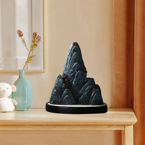 Estatua De Rocalla, Figura De Montaña, 29x12,5x31,5cm