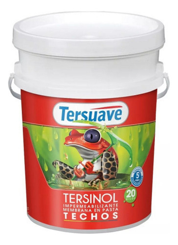 Tersinol Techos Membrana Poliuretanica Tersuave X 20 Lts