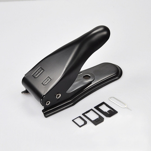Cómoda Herramienta Para Cortar Tarjetas Sim, 2 En 1, Con