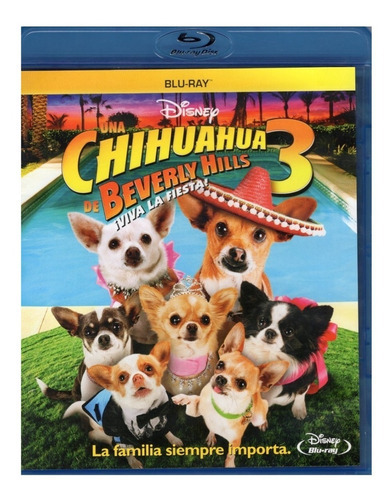 Chihuahua En Beverly Hills 3 Viva La Fiesta Pelicula Blu-ray