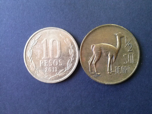 Moneda Perú 1/2 Sol De Oro De Bronce 1969 (c20)
