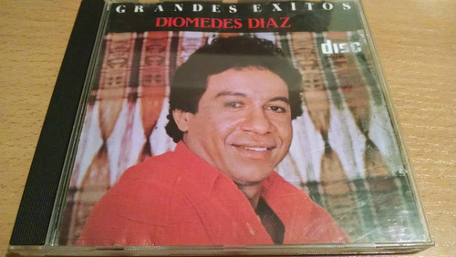 Diomedes Diaz, Grandes Exitos, Cd Album Muy Raro De Año 1989