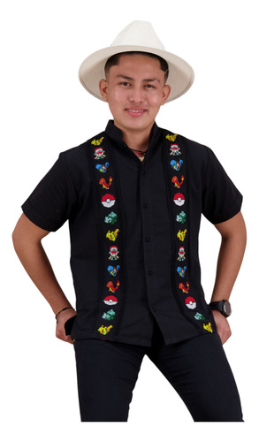 Guayabera Yucateca Bordada, Pokemón Mc. Mayakim