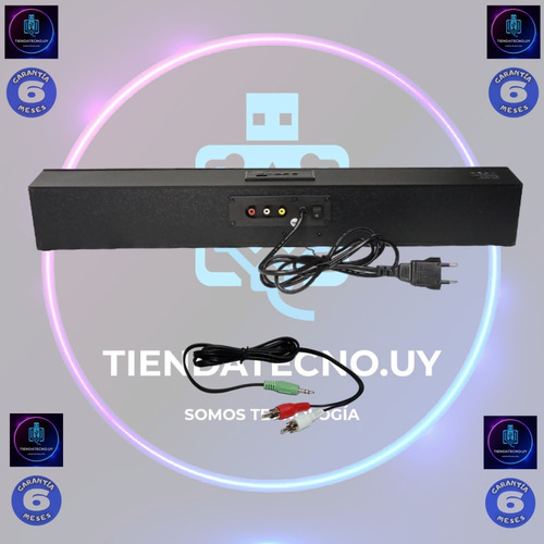 Imagen 4 de 8 de Parlante Barra Sonido Subwoofer Tv / Bluetooth / Usb / 3.5mm