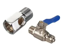Comprar Llave De Paso Metálica 1\u002F2x1\u002F2x1\u002F4 Filtro Agua Dispensadores