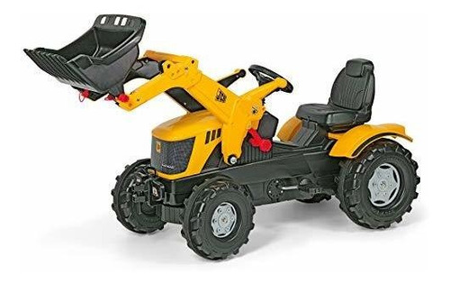 Rolly Toys Jcb Farmtrac Con Tractor Tractor Frontal,