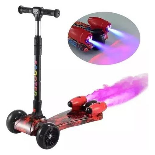 Patineta Scooter Niños Niña Manopatin Bluetooth Vapor Sonido