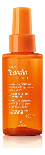 Bruma Facial Natura Tododia Flor De Jergibre Mandarina Todo Tipo De Piel Día