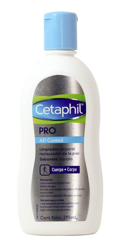 Cetaphil Pro Ad Control Limpiadora - Galderma 295 Ml