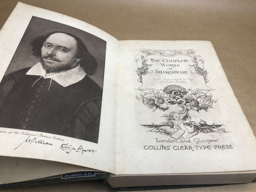 Livro The Complete Works Of William Shakespeare Collins Usad (Usado)