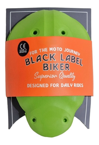 Imagen 3 de 7 de Protecciones Rodilla Black Label Biker Certificadas Ce2