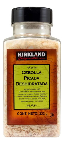 Cebolla Picada Deshidratada Kirkland Signature Cont. 332g