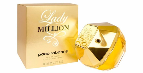 Perfume Lady Million 80ml Edp - Original E Lacrado