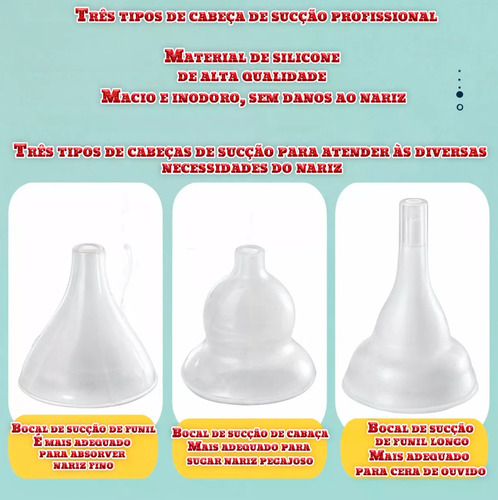 Aspirador Nasal Bebe Branco
