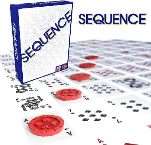 Juego De Mesa Familiar Sequence - 2 A 12 Jugadores Original