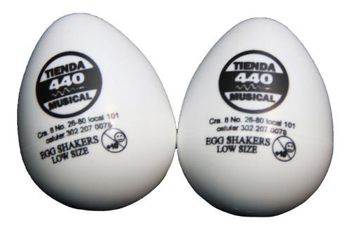 Imagen 1 de 5 de Huevos Sonajeros / Egg Shakers