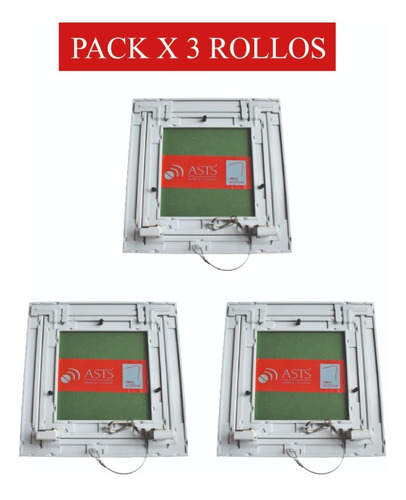 Pack X3 Puerta Trampa Tapa De Inspección Durlock 30 X 30