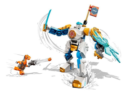 Imagen 4 de 6 de Lego® Ninjago- Meca De Última Generación Evo De Zane (71761)