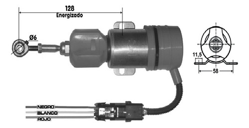 Solenoide Pare Maquinas Viales Y Agricolaspala Changlin